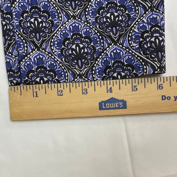 Charter Club Pant Shop Cambridge Slim Pull on Stretch Damask Print Sz 12 floral - Picture 9 of 10